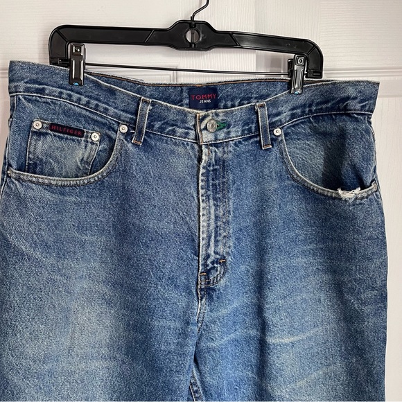 VINTAGE 90s TOMMY HILFIGER FREEDOM JEANS - Picture 3 of 12
